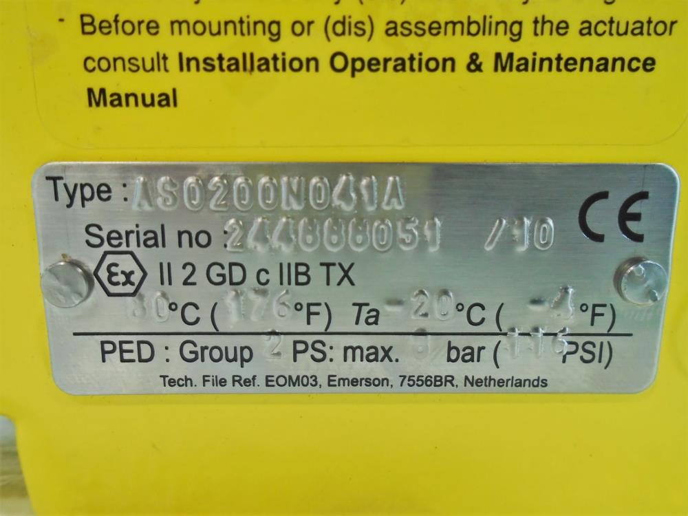 Apollo Actuator AS0200N041A